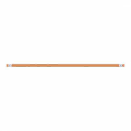 ABB STRIEBEL & JOHN ZXM2347 CU-Schiene 30x5 mm, L: 43+1404+43, Kupferschiene, montiert