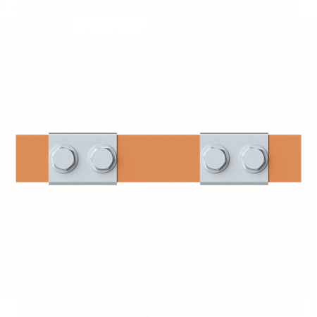 ABB STRIEBEL & JOHN ZXM2348 CU-Schiene 30x10 mm, L: 43+95+43, Kupferschiene, montiert