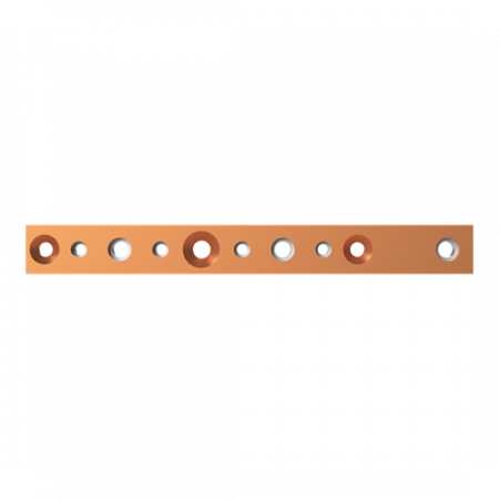 ABB STRIEBEL & JOHN ZX2520 CU-Schiene 30x10 mm, L:274mm, Kupferschiene, lose Lieferung