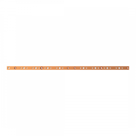 ABB STRIEBEL & JOHN ZX2523 CU-Schiene 30x10 mm, L:1024mm, Kupferschiene, lose Lieferung