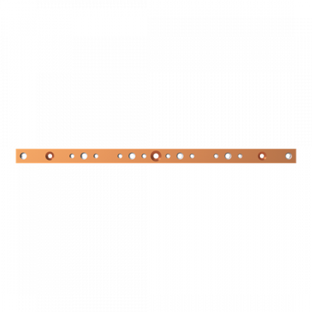 ABB STRIEBEL & JOHN ZX2531 CU-Schiene 30x10 mm, L:583mm, Kupferschiene, lose Lieferung