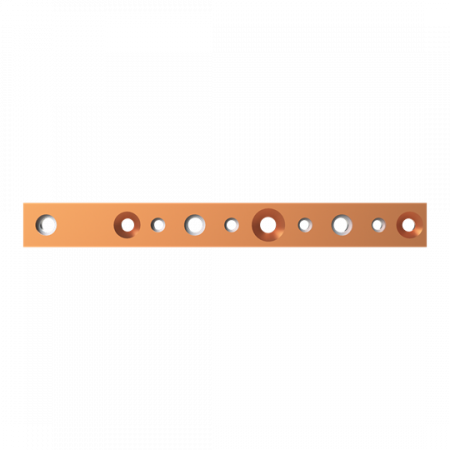 ABB STRIEBEL & JOHN ZXM2520 CU-Schiene 30x10 mm, L:274mm, Kupferschiene, montiert
