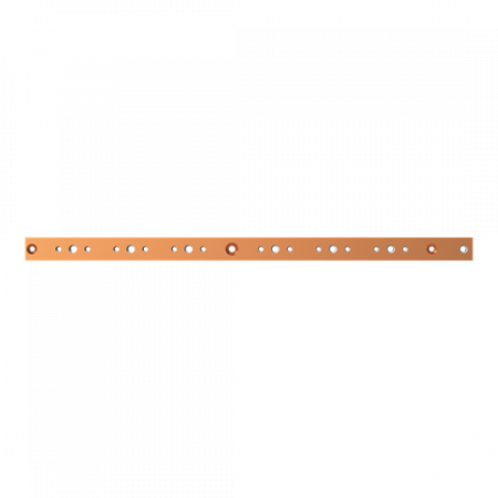 ABB STRIEBEL & JOHN ZXM2527 CU-Schiene 40x10 mm, L:774mm, Kupferschiene, montiert