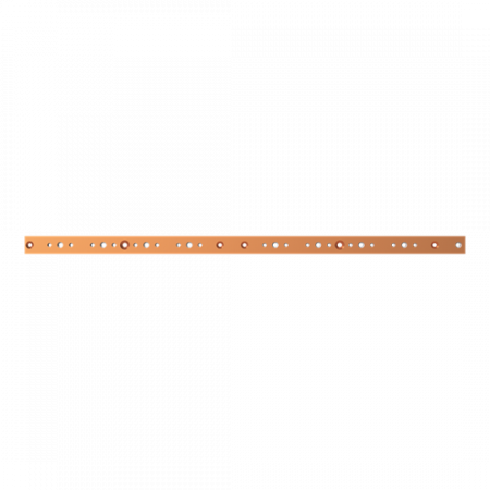 ABB STRIEBEL & JOHN ZXM2528 CU-Schiene 40x10 mm, L:1024mm, Kupferschiene, montiert
