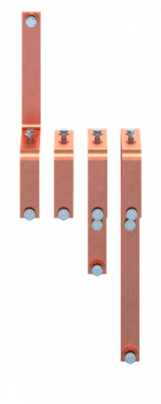 ABB STRIEBEL & JOHN ZX2614 CU-Schiene 40x10 mm, VBS für XT6 3P, N oben, Kupferschiene, lose Lieferung