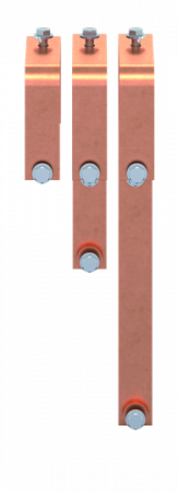 ABB STRIEBEL & JOHN ZXM2610 CU-Schiene 40x10 mm, VBS für XT5 3P, Kupferschiene, im Schrank montiert