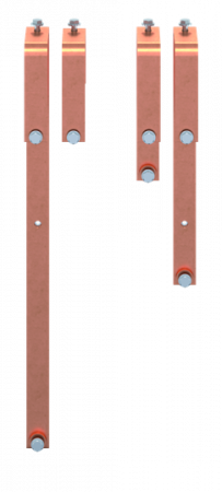 ABB STRIEBEL & JOHN ZXM2621 CU-Schiene 40x10 mm, VBS für OT800 3P, N unten Kupferschiene, im Schrank montiert