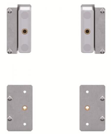 ABB STRIEBEL & JOHN ZX2760 N/PE Halterset 2-fach links / rechts, 2-3FB Lose Lieferung