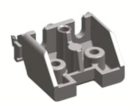 ABB STRIEBEL & JOHN RZ6P2 Traversenhalter für Universaltraversen, Zubehör TriLine Schrankserie