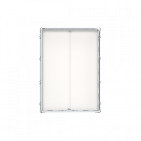 ABB STRIEBEL & JOHN R512T4B TriLine Reihenschaltschrank, Gerüst mit Rückwand, 5FB/12RE/T4