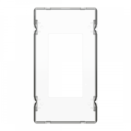 ABB STRIEBEL & JOHN SZHA450P10 Hauben IP54, 10 Stück mit Öffnung, 450mm Systemteil für CombiLine
