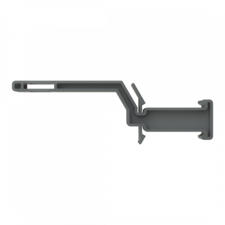 ABB STRIEBEL & JOHN ED43GP10 Konsole rastbar Zubehör für Drahthalter VPE 10 Stück