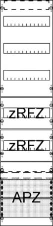 ABB STRIEBEL & JOHN FV17A2R2 Verteilerfeld mit Aufputz-Zählerplatz, zRfZ2, 7RE