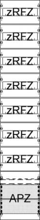 ABB STRIEBEL & JOHN FV19A2R7 Verteilerfeld mit Aufputz-Zählerplatz, zRfZ7, 9RE