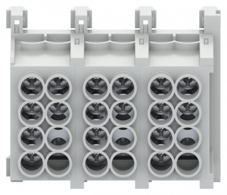 ABB STRIEBEL & JOHN ZHK253 Hauptleitungsabzweigklemme 25 mm² 3pol./4x Klemmstellen, Ausführung C