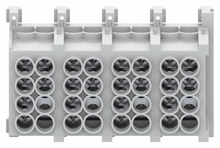 ABB STRIEBEL & JOHN ZHK254 Hauptleitungsabzweigklemme 25 mm² 4pol./4x Klemmstellen, Ausführung C