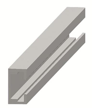 ABB STRIEBEL & JOHN XZ301P8 XZ301 Profil Nr.1 25x14x6000 mm, Zubehör Gehäusesystemtechnik