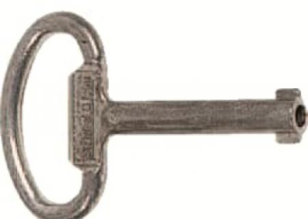 ABB STRIEBEL & JOHN ZH161 Schlüssel 5 mm Doppelbart, Zuberhör Verschlusssysteme