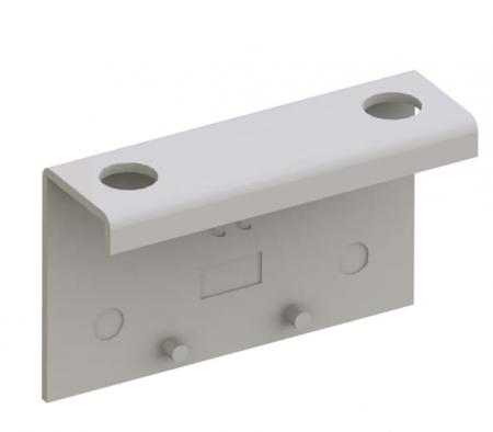 ABB STRIEBEL & JOHN ZX519P10 Endabdeckung zu ZX518, Packeinheit 10 Stück