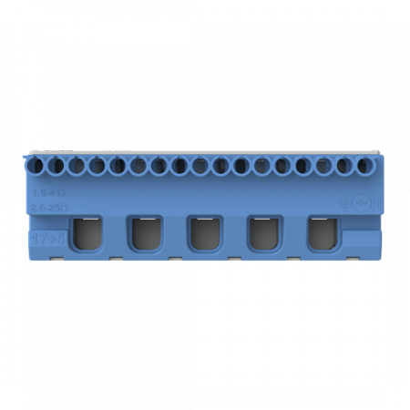 ABB STRIEBEL & JOHN ZK175B N-Klemmenblock 17x4+5x25mm², Quick-Steckklemme