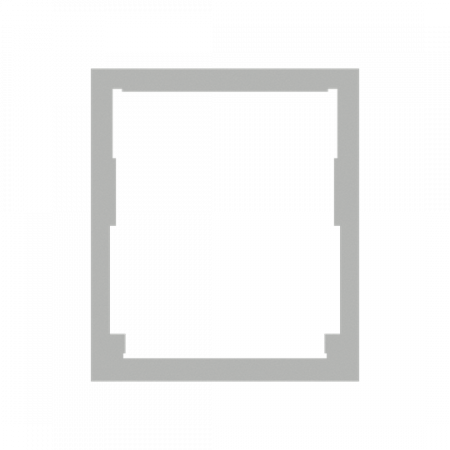 ABB STRIEBEL & JOHN ZH448 Einfachblende NH2, Zubehör CombiLine Innenausbausystem