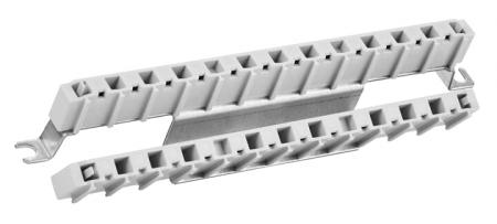 ABB STRIEBEL & JOHN ZK14T Tandem-Quick-Steckträger für N/PE, für Verteilerfelder