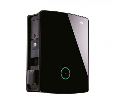 ABL eM4 Wallbox Twin reevB Ext M&E 2 x 22 kW | 2 x Typ 2 | MID | eichrechtskonform | RFID | OCPP 1.6