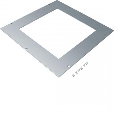 Hager Montagedeckel für Universal-Bodendose Größe 3 gestanzt Q12 244x244 mm