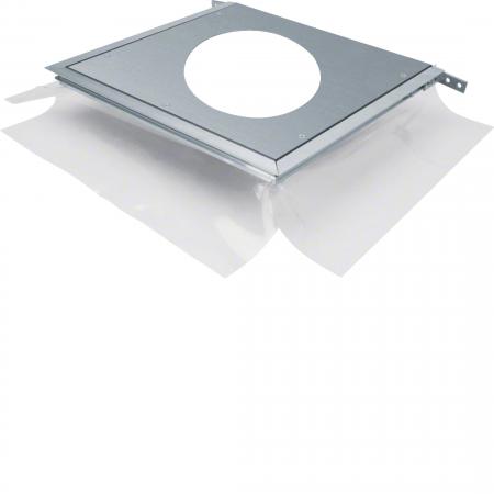Hager Anschlussdose gestanzt R06 rund 215 z BK