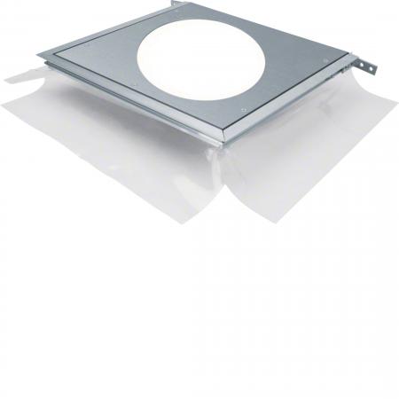 Hager Anschlussdose gestanzt R10 rund 275 z BK