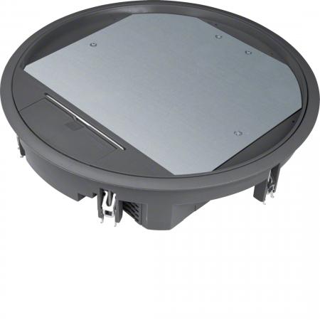 Hager Versorgungseinheit R12 rund 306 mm für 12 mm Bodenbelag aus Polyamid tiefs