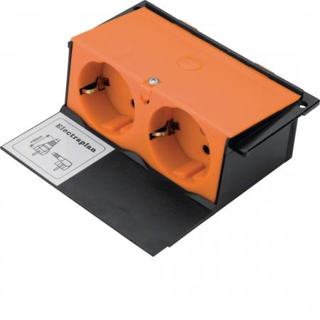 Hager Gerätebecher m 2 STD ro zu KDQ08/KDE04