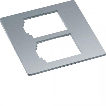 Hager Montageplatte f Adapter RJ45 19,5x14,8mm