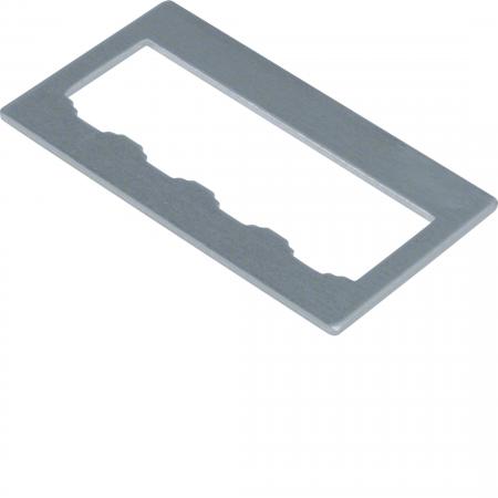 Hager Montageplatte GTVD2/3 4xRJ45 19,5x14,85