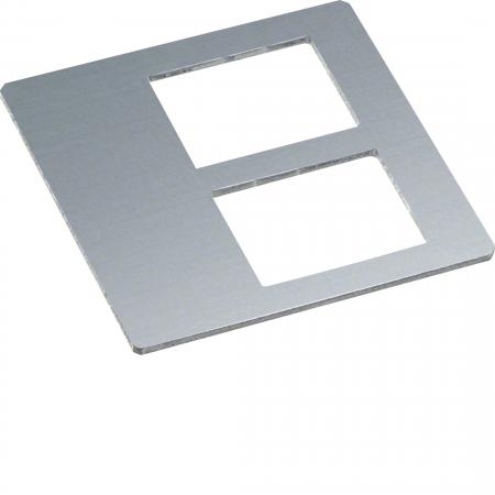 Hager Montageplatte f Adapter RJ45 20,1x14,8mm