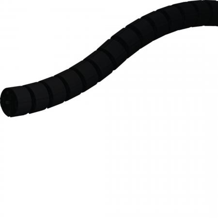Hager Rundkette d=70mm Lmax=1m tiefschwarz