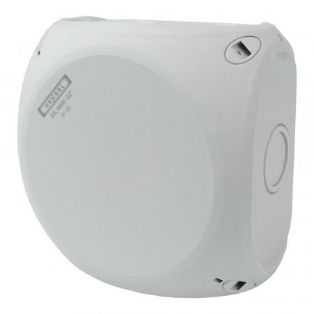 Hensel DK 0600 GZ Abzweigkasten ohne Klemme 130x130x77 mm IP66 grau