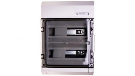 Hensel KV 9224 Z Aufputz-Sicherungskasten 2x12 TE IP65 grau