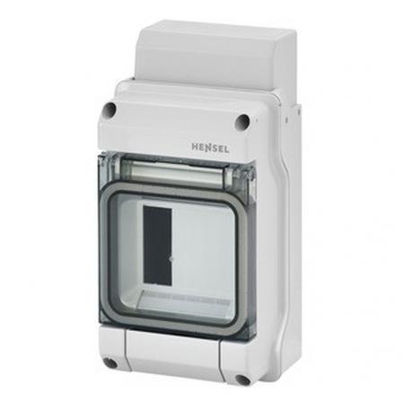 Hensel KV 9103 Automatengehäuse Kleinverteiler IP65 3 TE grau