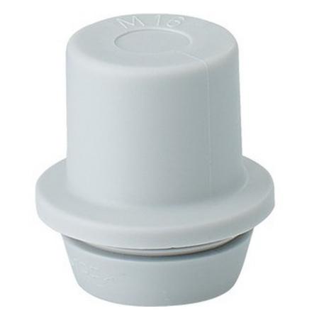 Hensel Einsteckstutzen ESM 16 Kabeldurchführung M16 IP55 grau