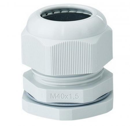 Hensel AKM 40 Anbaustutzen 3600213 – M40 Kabelverschraubung IP67 mit Zugentlastung für Kabel 19-28 mm