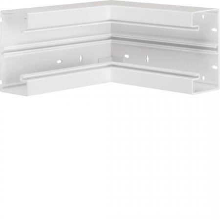 Hager Inneneck aus Grundprofil zu BR 68x130 mm Oberteil 80 mm in verkehrsweiß