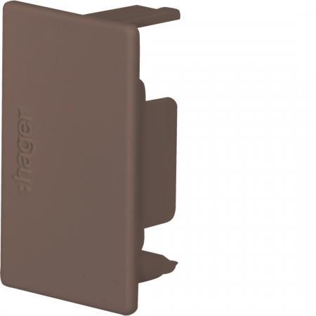 Hager Endstück zu LF 30x45mm braun
