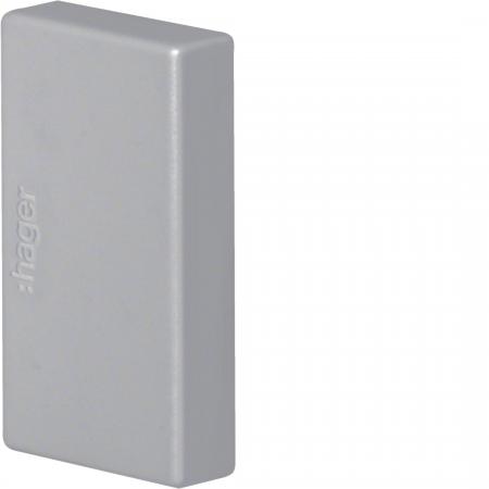 Hager Endstück zu LF 20x33mm steingrau