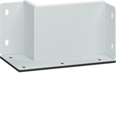 Hager Wandanschlußstück 2-seitig 60x150 mm weiß pulverbeschichtet für Brandschut