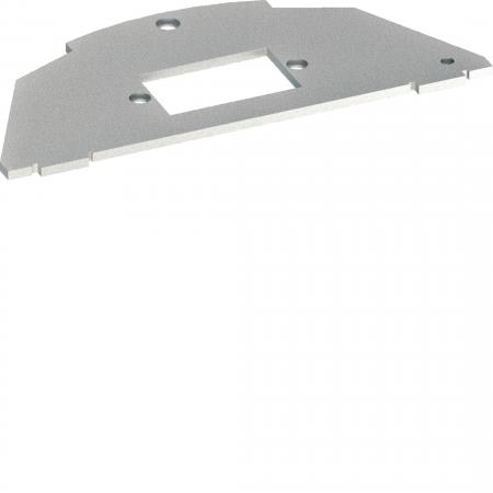 Hager Montageplatte Typ 030 12,8x21 einfach