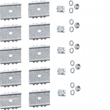 Hager Kupplung Set aus Stahl zu LFS20x30/30x30