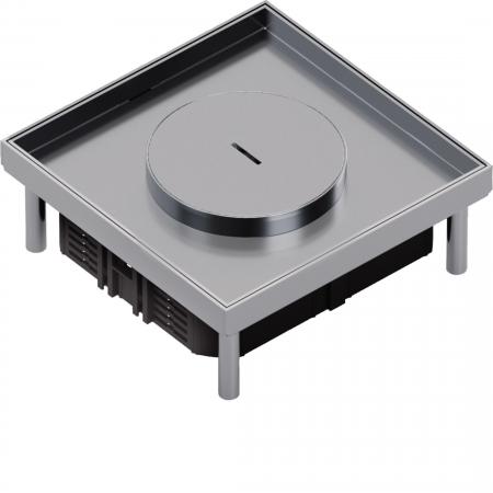 Hager Edelstahlkassette Q06 TM Belags T=15mm