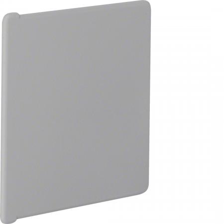 Hager Endstück  V-Kanal BA6 80x80 grau