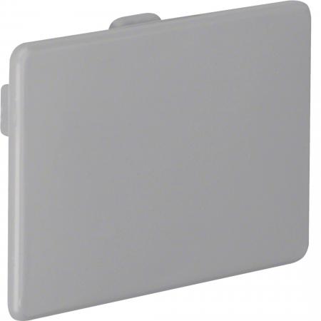 Hager Endstück  LKG 75x50mm steingrau